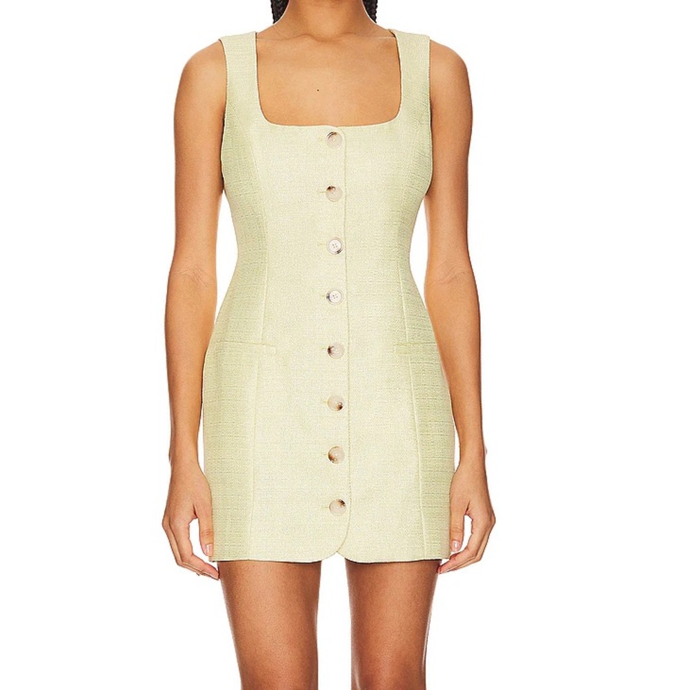 NWT Line & Dot Sunnie Mini Dress in Lemon xs